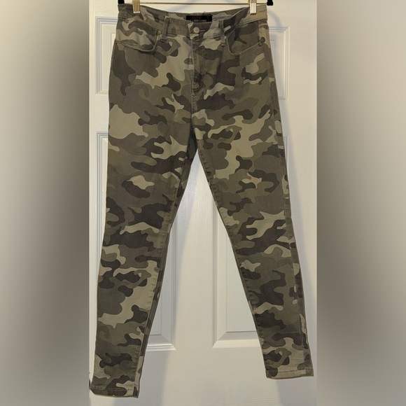Colleen Lopez Olive Camouflage Pants - Picture 1 of 4
